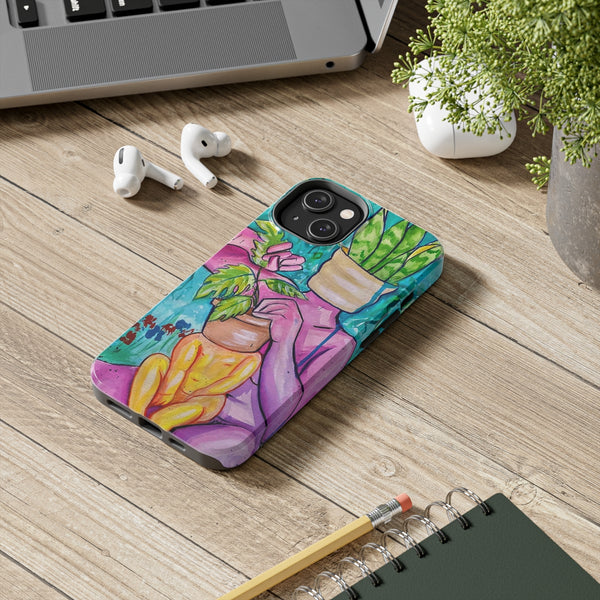 Tough Phone Cases, Plant Mom - iPhone 14, Pro, Max and more