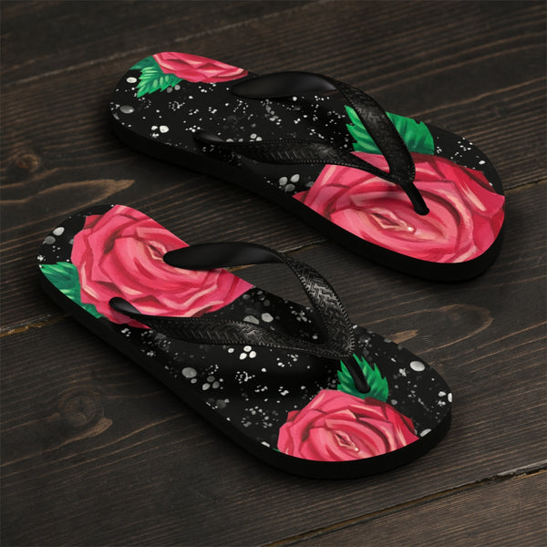 Unisex Flip Flops / Slippers - Vagina Roses