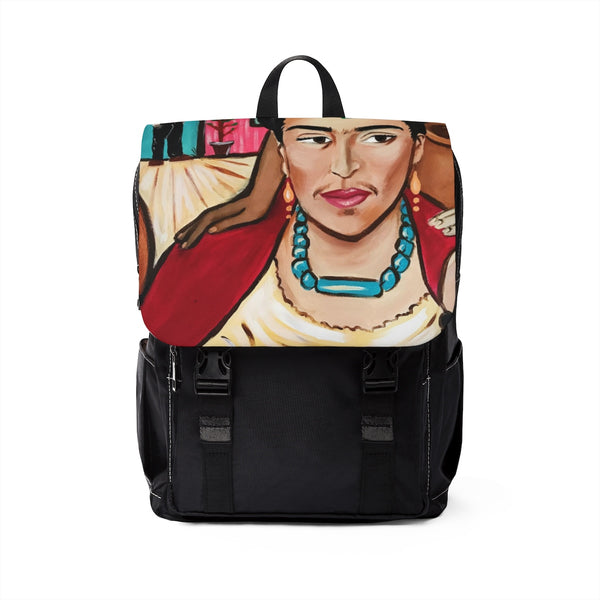 Unisex Casual Shoulder Backpack - Frida's Revenge