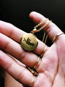 Charm Necklace - Classy Potheads (Gold)
