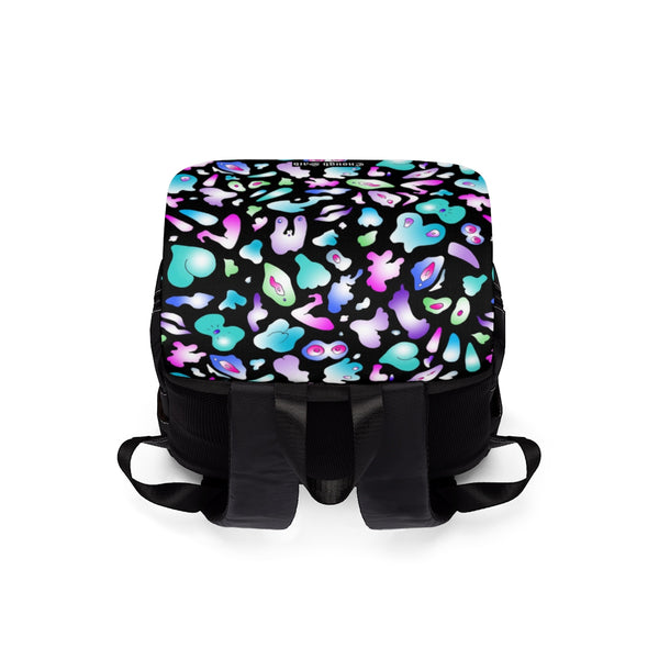 Unisex Casual Shoulder Backpack  - Abstract Body